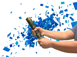 SHOOT-IT (Blue confetti)