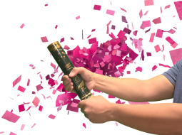 SHOOT-IT (Pink confetti)