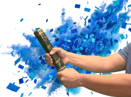 SHOOT-IT (Blue confetti + powder)