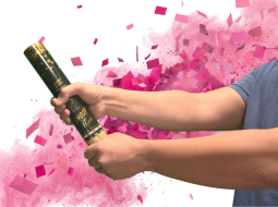 SHOOT-IT (Pink confetti + powder)