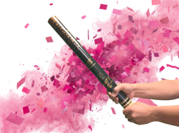SHOOT-IT XL (Pink confetti + powder)