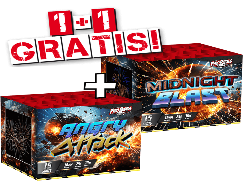 Angry Attac + Midnight Blast 2x 15 shots