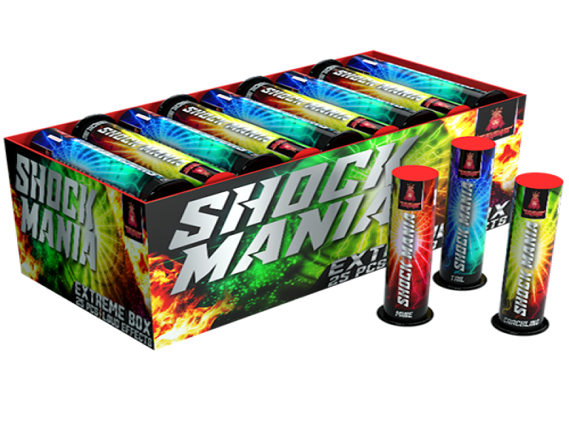 Shockmania Xtremebox 25 stuks