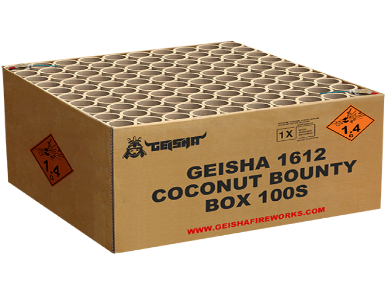 Coconut Bounty 100 sh  30 mm tubes