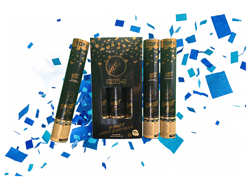 SHOOT-IT Triple Pack (Blue confetti)
