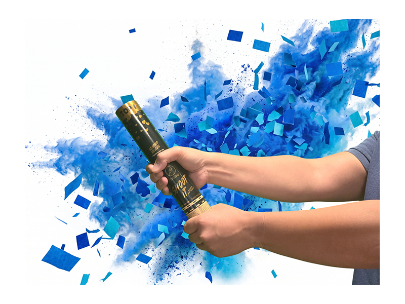 SHOOT-IT (Blue confetti + powder)