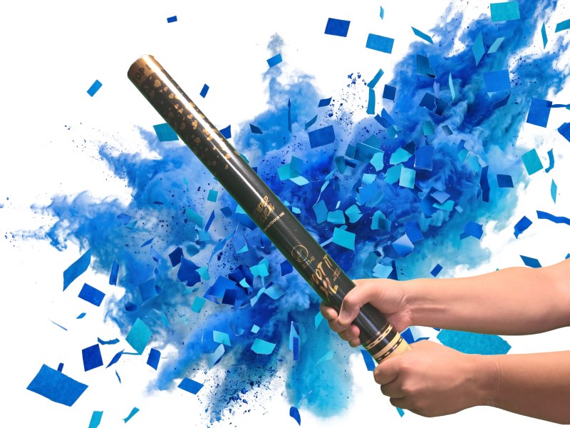 SHOOT-IT XL (Blue confetti + powder)
