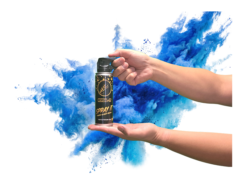 2124 Spray It Blue Powder