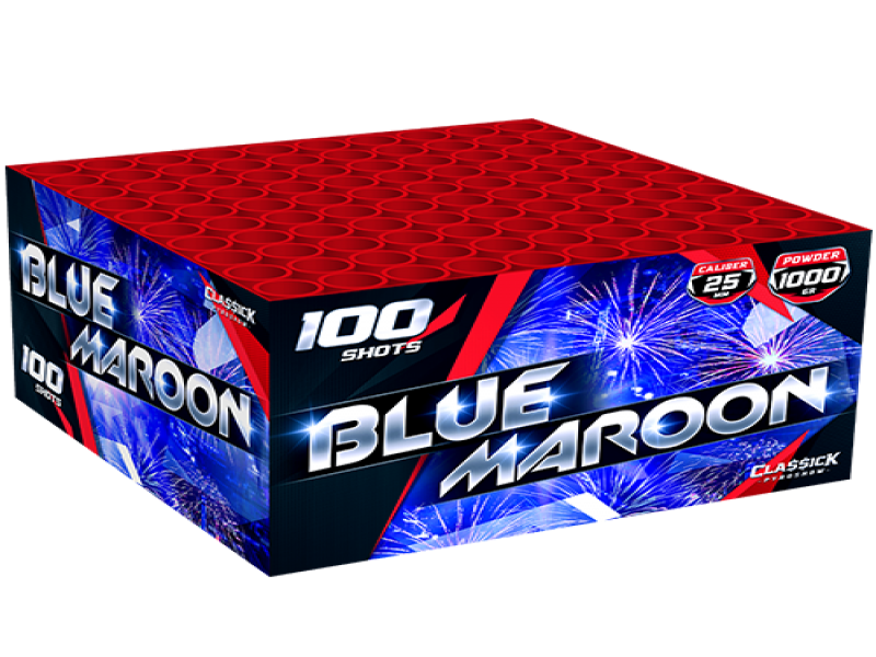 Blue Maroon 100 sh  Rubro