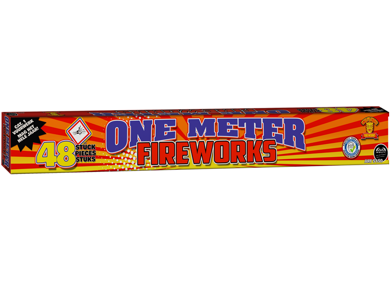 One Meter Fireworks