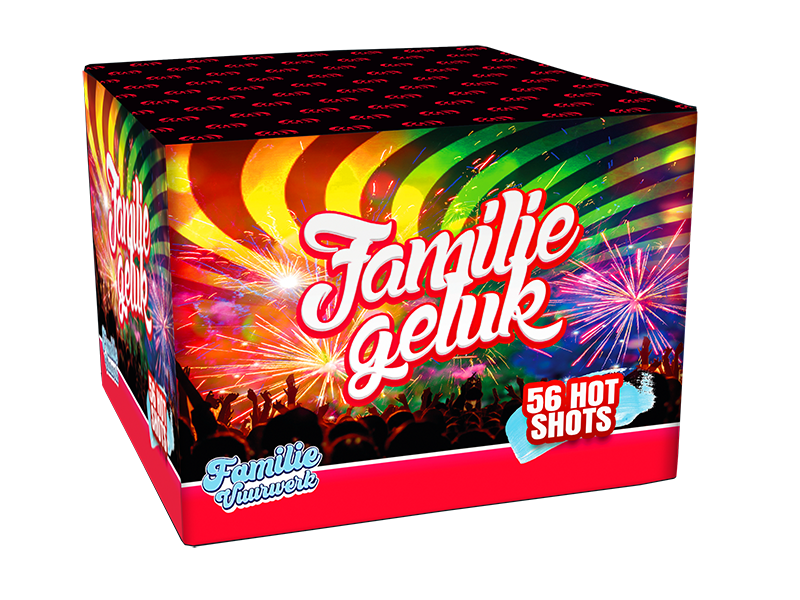 Familie vuurwerk