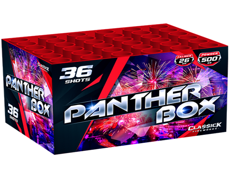Panther Box xl 36 shots Rubro