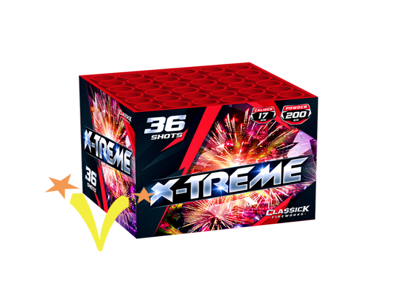 X-treme 36 shots Rubro