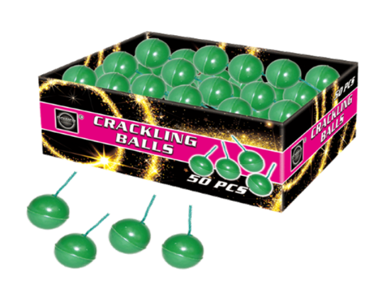 Mania crackling balls (50 st)