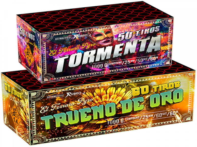 Tormenta-50 Trios + Trueno de Oro-60  Rubro