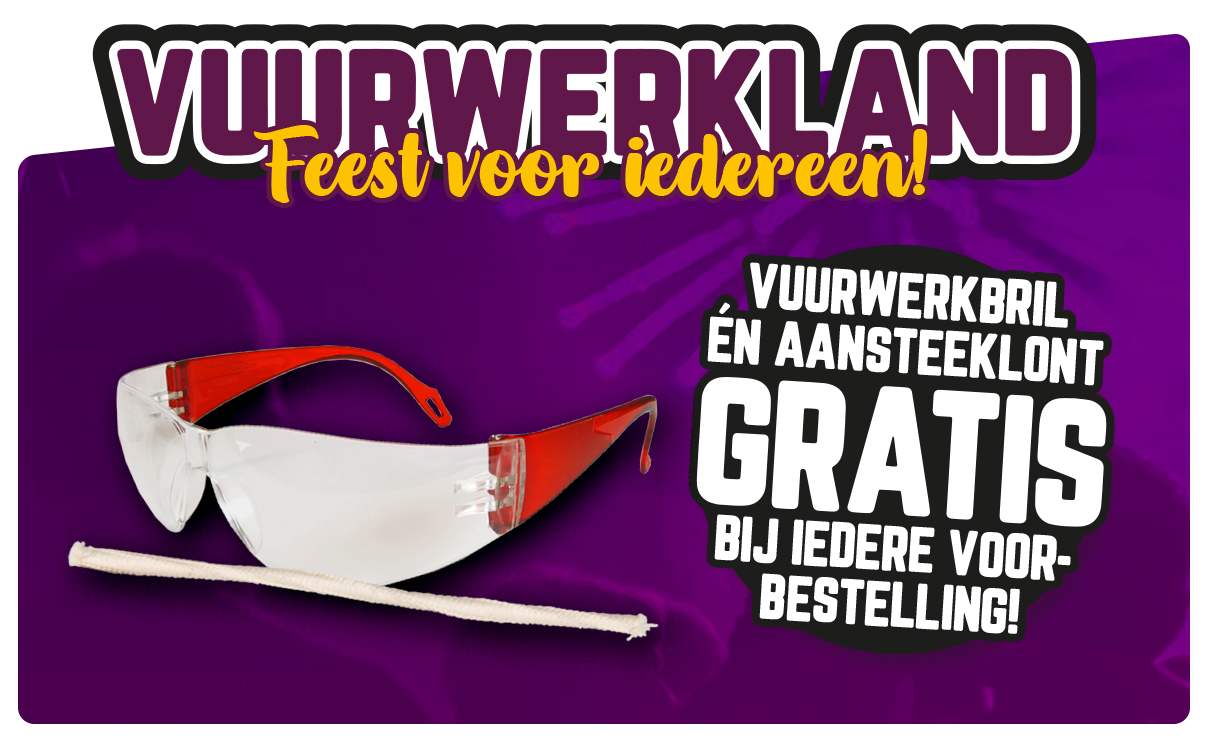 Vuurwerkland Almere-banner